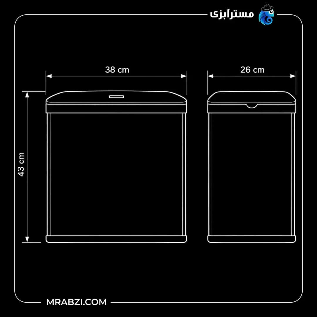 آکواریوم دلسا مدل K390 (بدون پایه) — تصویر ۳