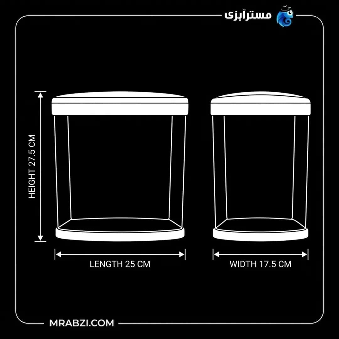 آکواریوم دلسا مدل Delsa K250 (بدون پایه) — تصویر ۲
