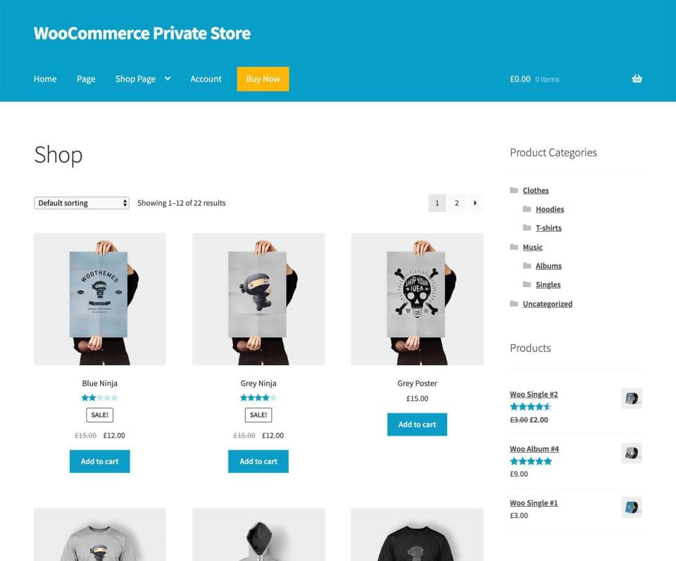 افزونه Barn2 WooCommerce Private Store خصوصی و قفل کردن فروشگاه ووکامرس 1.7.6 — تصویر ۳