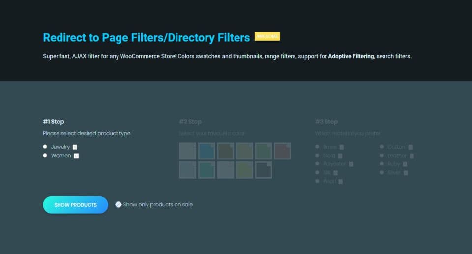 افزونه Product Filter for WooCommerce فیلتر محصولات پیشرفته ووکامرس 9.0.3 — تصویر ۷