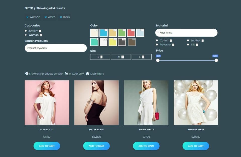 افزونه Product Filter for WooCommerce فیلتر محصولات پیشرفته ووکامرس 9.0.3 — تصویر ۵
