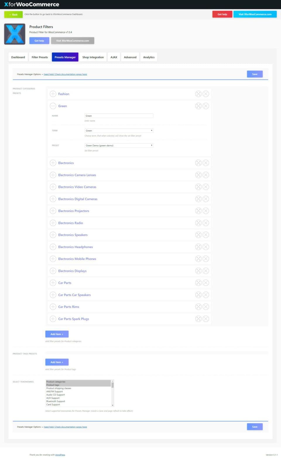 افزونه Product Filter for WooCommerce فیلتر محصولات پیشرفته ووکامرس 9.0.3 — تصویر ۴