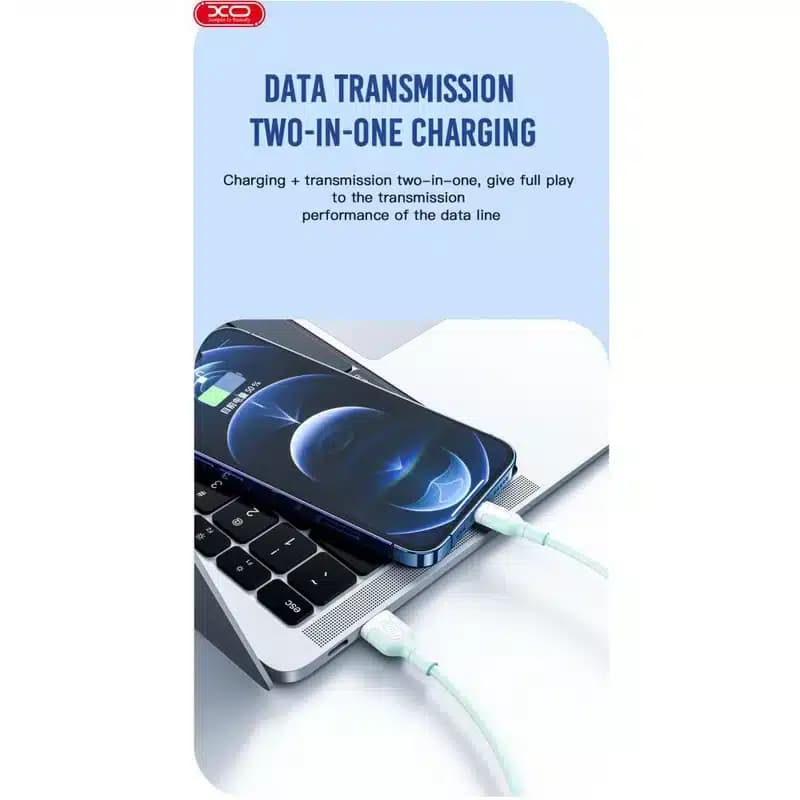 کابل تبدیل USB به usb-c ایکس او مدل NB212 طول 1 متر — تصویر ۴