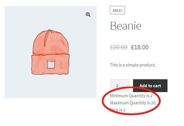 افزونه WooCommerce Min/Max Quantities مدیریت حداقل و حداکثر مقدار سفارش ووکامرس 4.2.2 — تصویر ۶