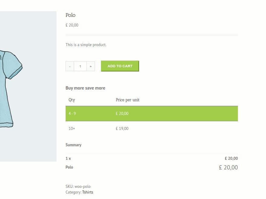 افزونه Tiered Pricing Table for WooCommerce قیمت و تخفیف پلکانی ووکامرس 6.4.0 — تصویر ۵