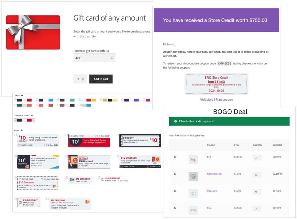 افزونه WooCommerce Smart Coupons کد تخفیف حرفه ای و هوشمند ووکامرس 9.2.0 — تصویر ۵