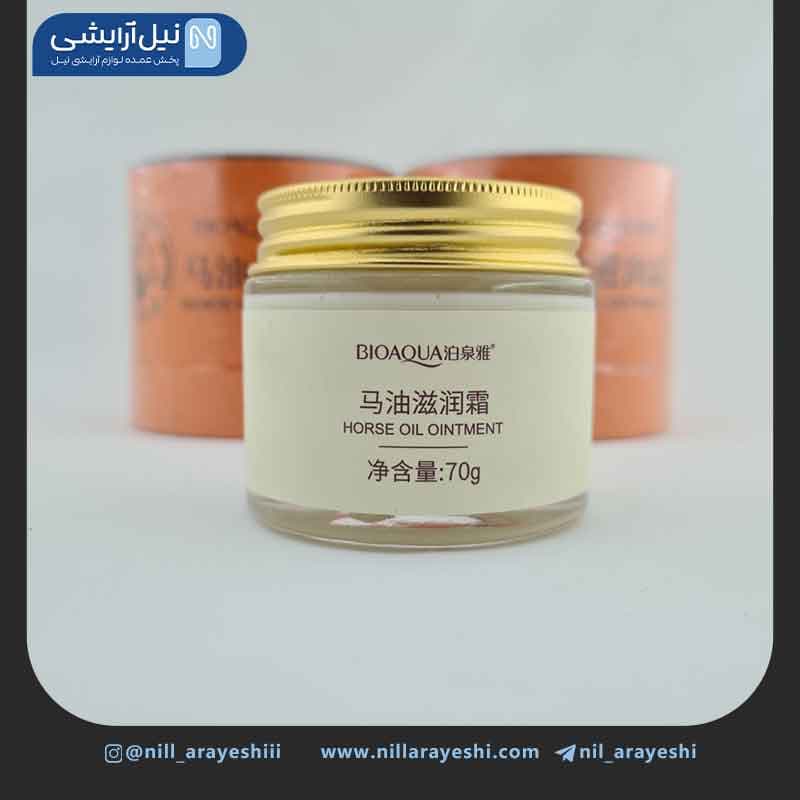 کرم کاسه ای صورت چند کاره روغن اسب بیوآکوا کد bqy04963 — تصویر ۲