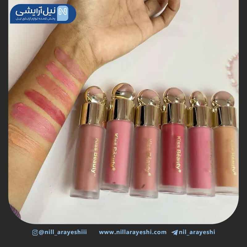 رژگونه مایع درب گوی طلایی کیس بیوتی کد 03 – 68509 — تصویر ۵