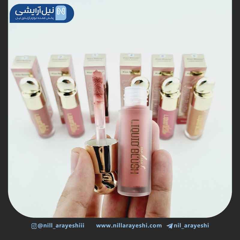 رژگونه مایع درب گوی طلایی کیس بیوتی کد 03 – 68509 — تصویر ۲