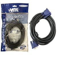 کابل VGA 5 متری نویزگیر دار ضخیم 2+3 VOX