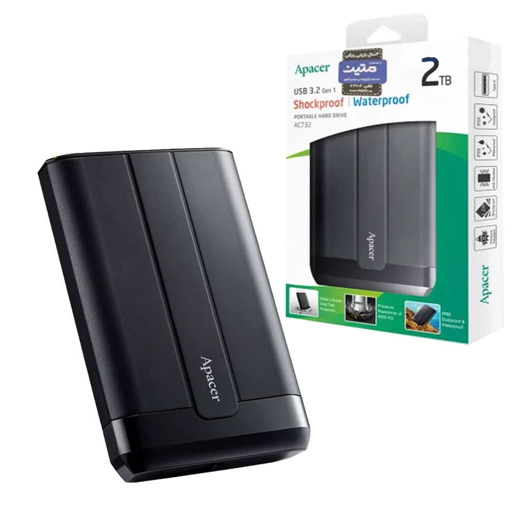 هارد EXT APACER AC732 2TB USB3.2 2.5-متین