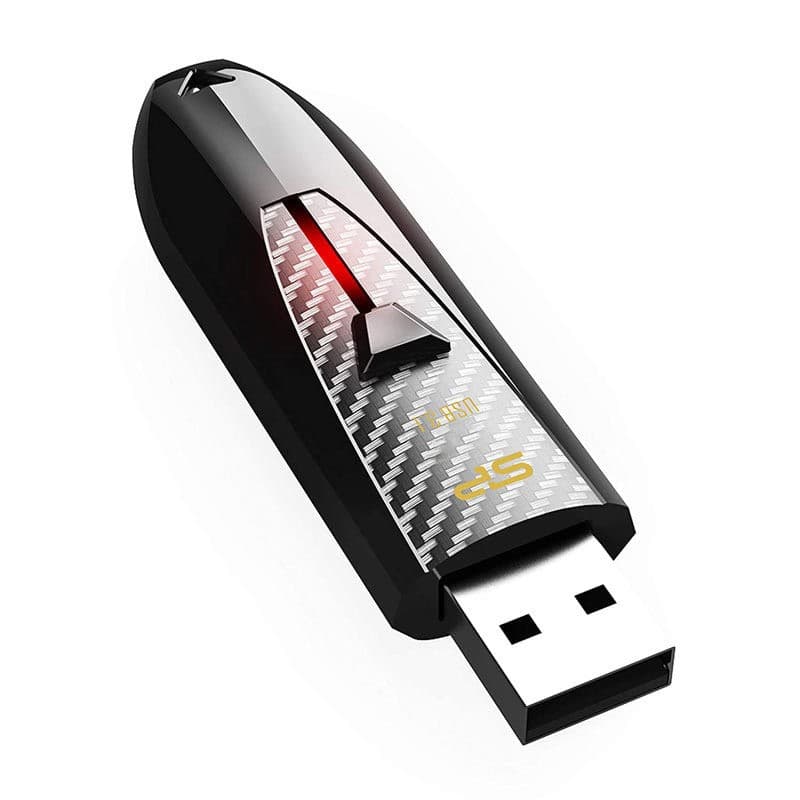 فلش 64 گیگ SILICON POWER blaze b25 USB3.2 — تصویر ۳