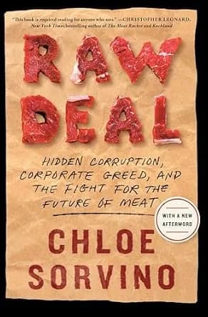 و دانلود نسخه کامل کتاب زبان اصلی Raw Deal: Hidden Corruption, Corporate Greed, and the Fight for the Future of Meat PDF | دانلود کتاب خارجی