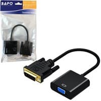 تبدیل کابل دار DVI to VGA پک سفید