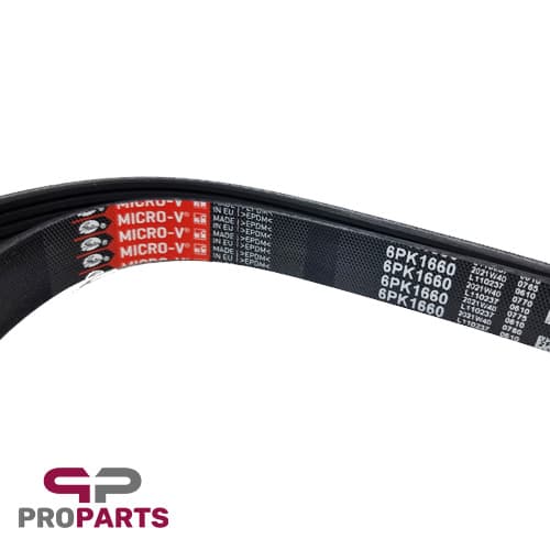 تسمه دینام پاور گریپ POWERGRIP شماره 1660 مناسب برای پژو 405 — تصویر ۳