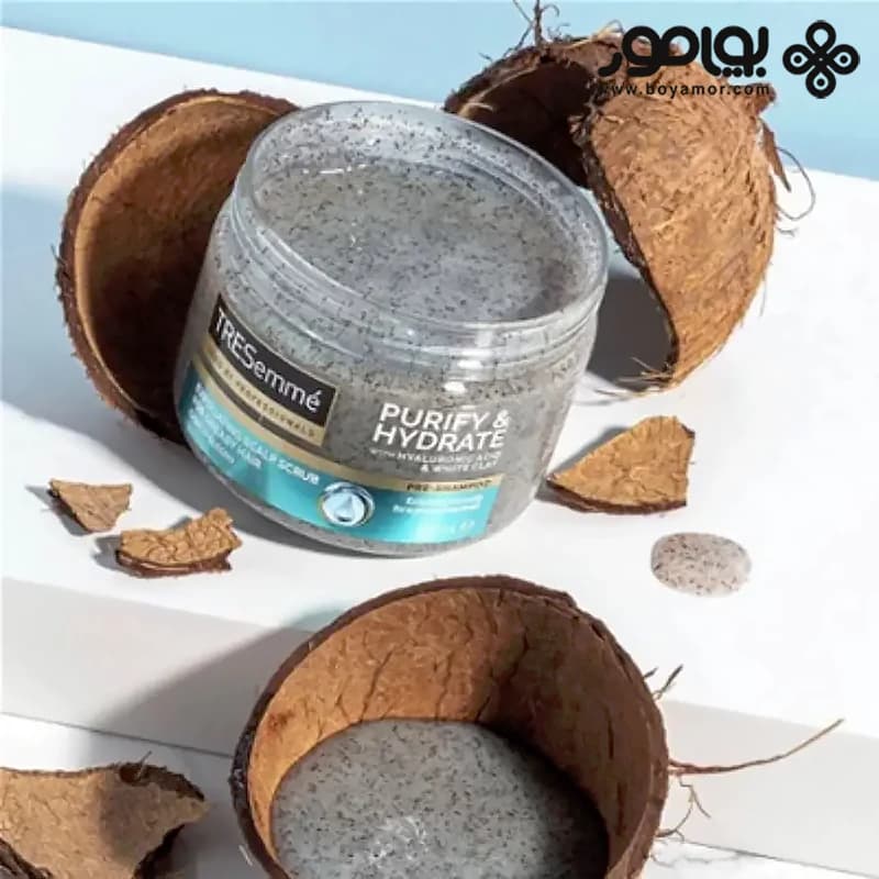 اسکراب کف سر ترزمه مدل PURIFY & HYDRATE مناسب موی چرب — تصویر ۴