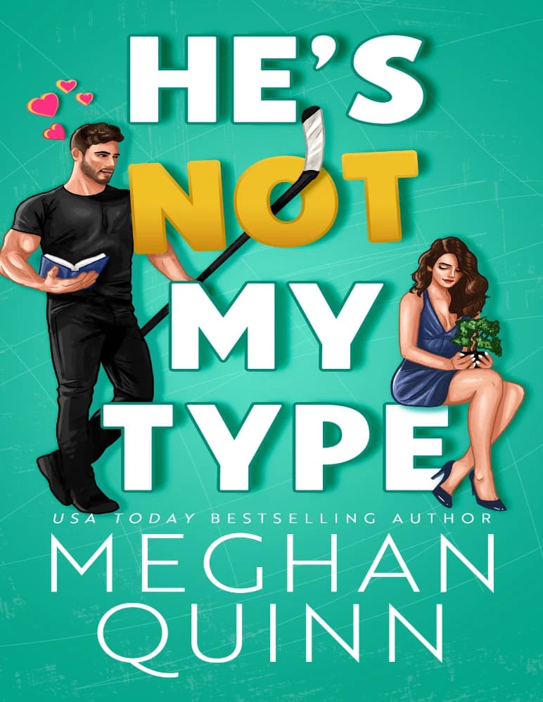 کتاب He is Not My Type (او سبک من نیست) نسخه انگلیسی PDF | مگان کوئین