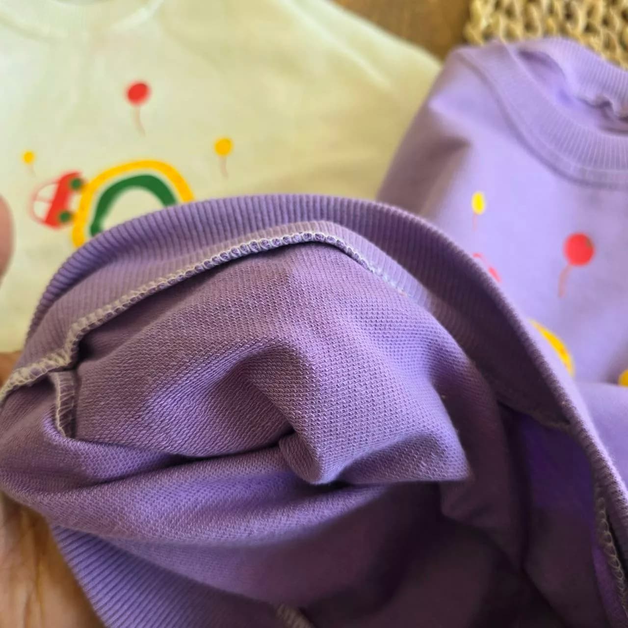 بلوز تک ماشین و رنگین کمان Maato سایز 35 تا 45 کد 6984 — تصویر ۳