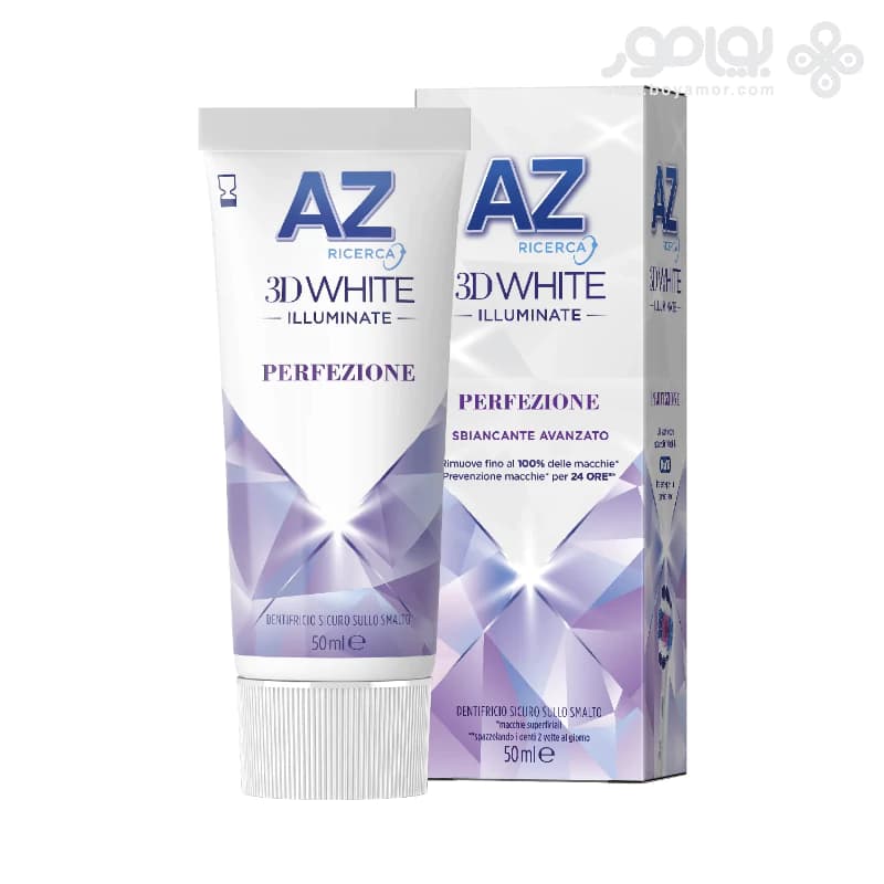 خمیر دندان سفید کننده سه بعدی اورال بی سری AZ مدل PERFEZIONE