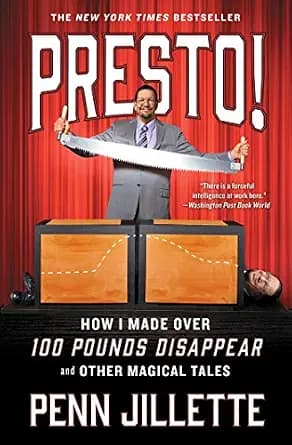 و دانلود نسخه کامل کتاب زبان اصلی Presto!: How I Made Over 100 Pounds Disappear and Other Magical Tales PDF | دانلود کتاب خارجی