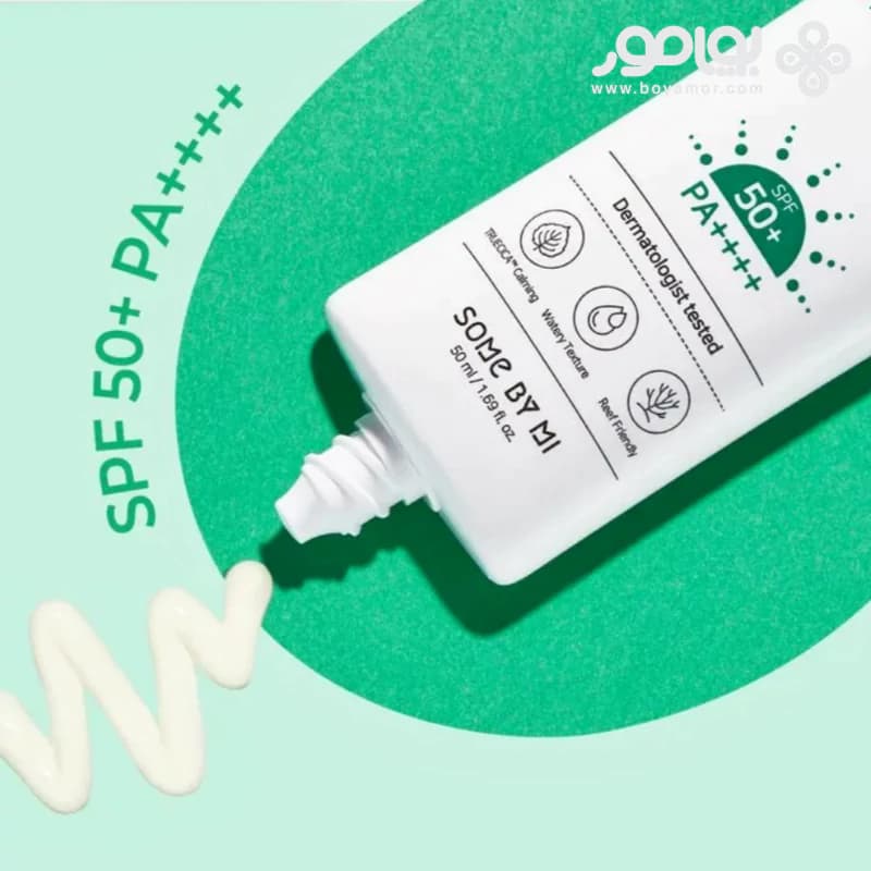 ضد آفتاب تسکین دهنده سام بای می SPF50 مدل TRUECICA حجم 50 میل — تصویر ۳