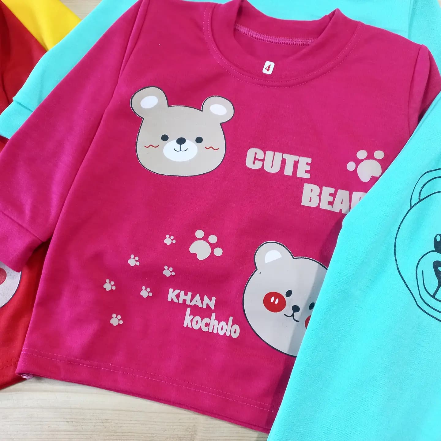 بلوز شلوار خرس ناز cute کد 2730 — تصویر ۲