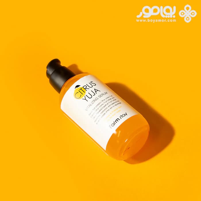 سرم احیا کننده مرکبات فارم استی مدل CITRUS YUJA حجم 100 میل — تصویر ۴