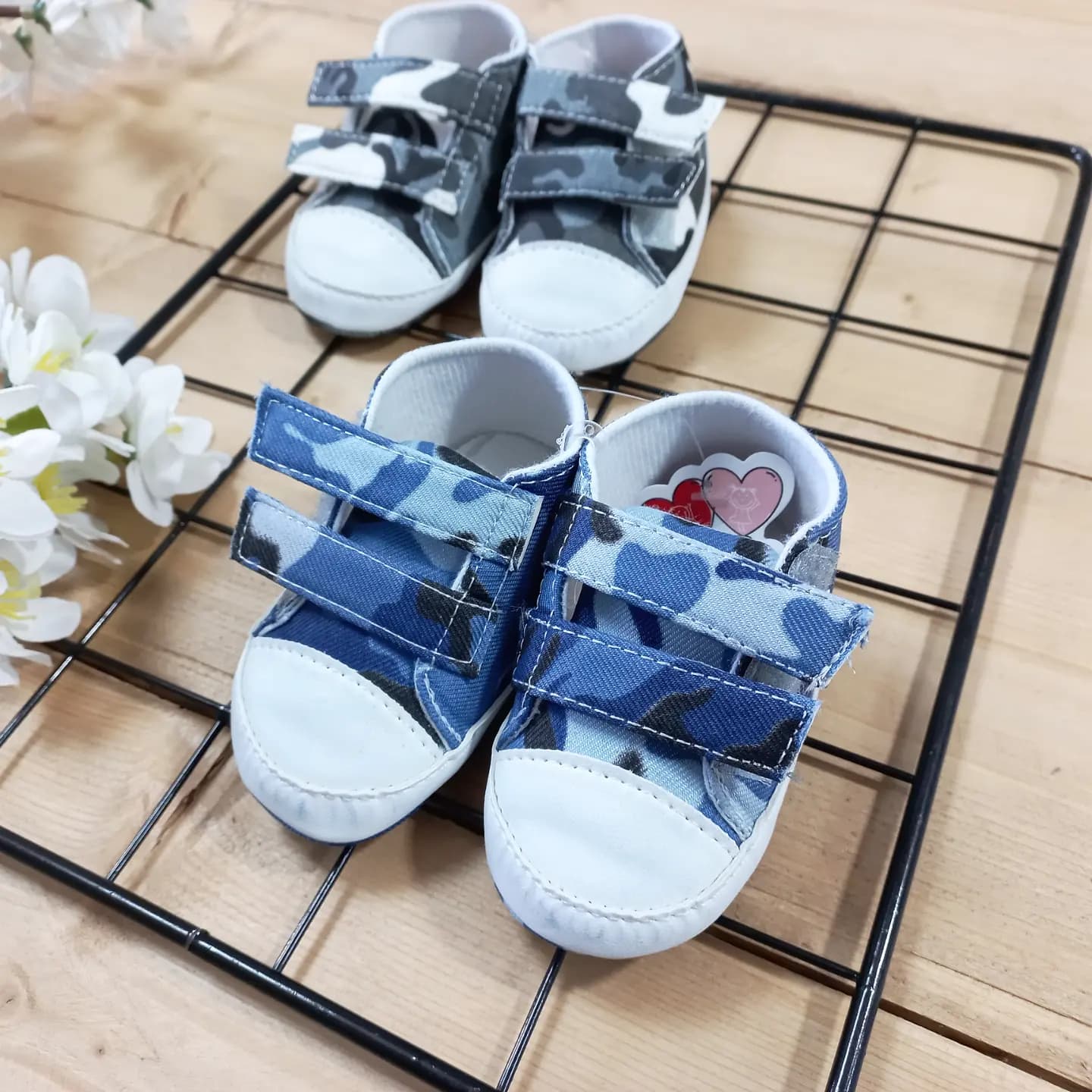 پاپوش نوزادی ارتشی کد 2725 — تصویر ۲