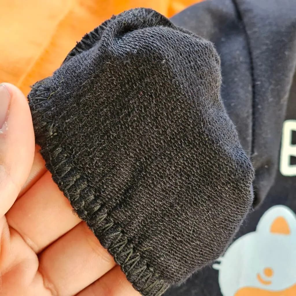 بلوز شلوار گربه دوست داشتنی نارنجی کد 2714 — تصویر ۲