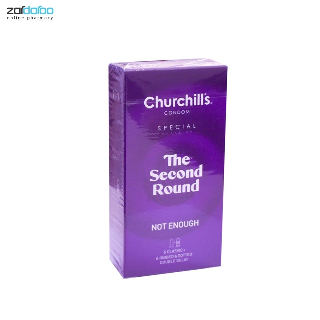 کاندوم ترکیبی 6+6 تاخیری چرچیلز Churchills
