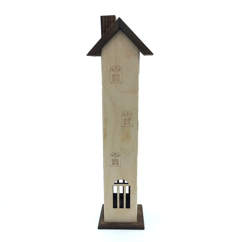 جاعودی شاخه ای طرح ایستاده خانه چوبی ارتفاع 30cm کد 512052