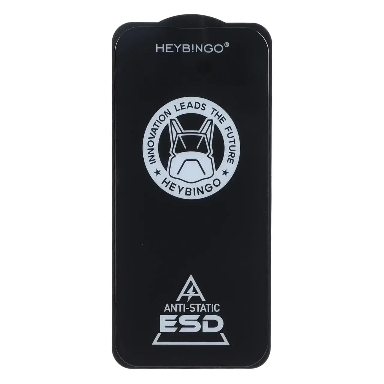 محافظ صفحه نمایش شیشه ای Full Cover HeyBingo ESD Anti Static مدل Apple iPhone 16 / iPhone 15 / iPhone 14 Pro — تصویر ۲