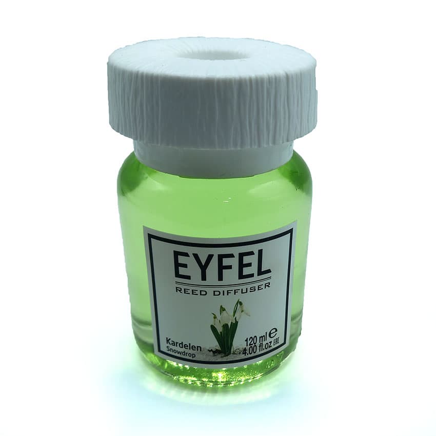 خوشبو کننده هوا ایفل اصل eyfel مدل اسنو دراپ ( گل یخ) Snowdrop حجم 120 میلی لیتر کد 561003 — تصویر ۴