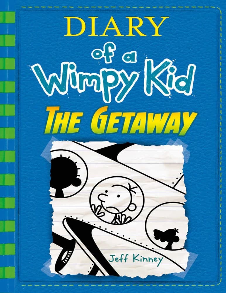 کتاب Diary of a Wimpy Kid: The Getaway (دفترچه خاطرات یک بچه چلمن: فرار) نسخه انگلیسی PDF | جف کینی