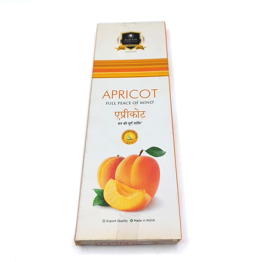 عود دستساز آلاکیک alaukik مدل زردآلو apricot 100g کد 520165 — تصویر ۴