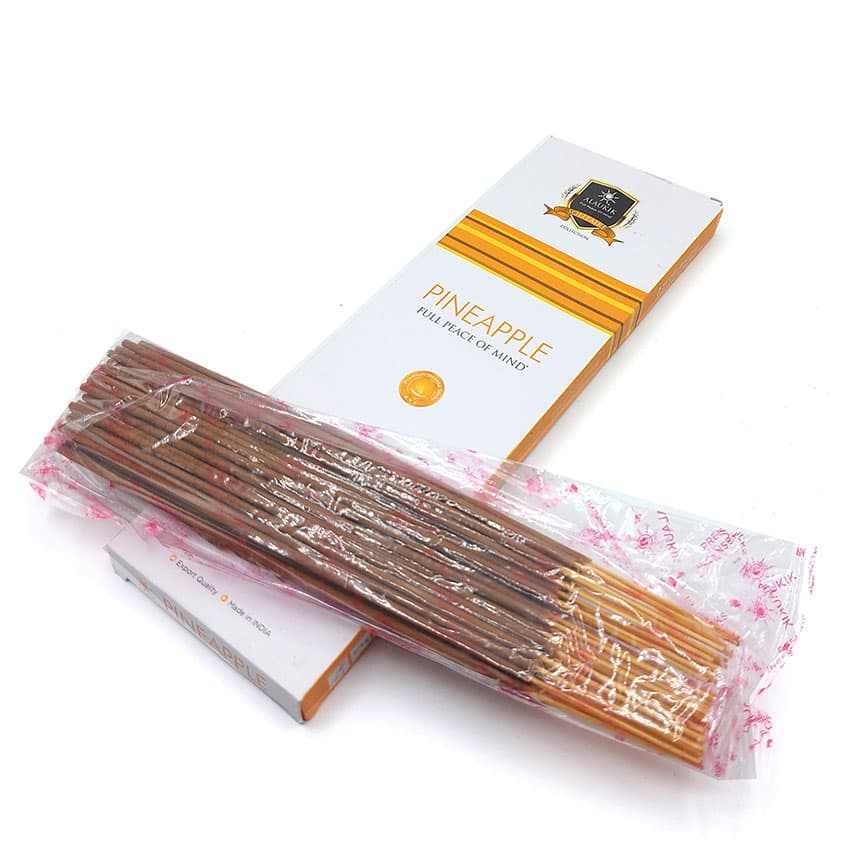 عود دستساز آلاکیک alaukik مدل آناناس pineapple 100g کد 520163 — تصویر ۲