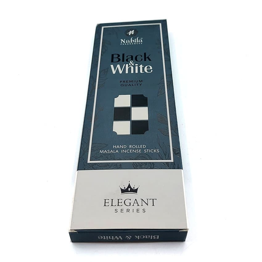 عود دستساز نابیلا nabila مدل بلک اند وایت black and whith سیاه و سفید کد 520153 — تصویر ۴
