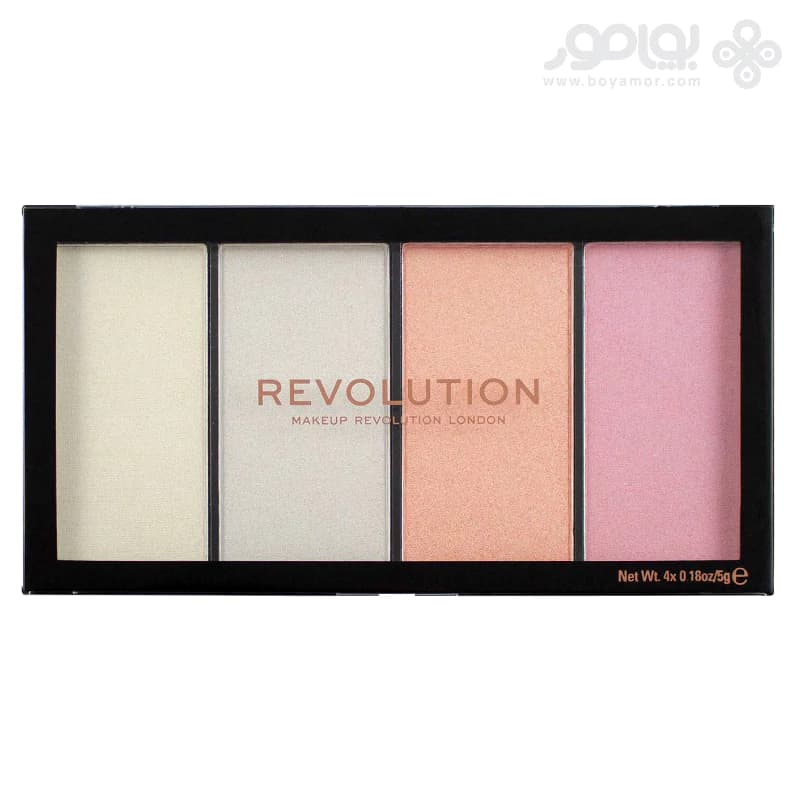 پالت هایلایتر رولوشن سری LUSTRE LIGHTS مدل COOL