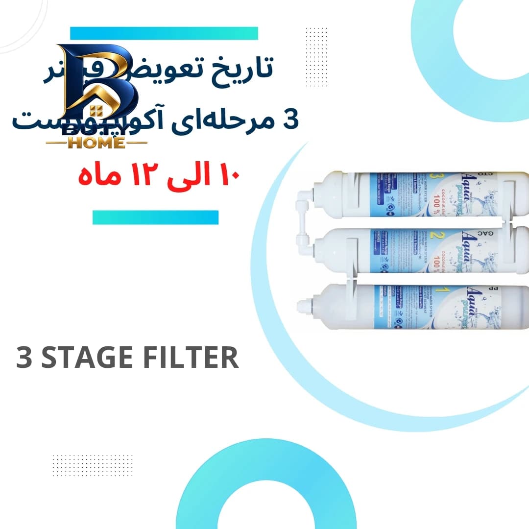 فیلتر تصفیه آب یخچال و فریزر آکوا پیورست مدل SF 3001 NEW مجموعه ۳ عددی — تصویر ۳