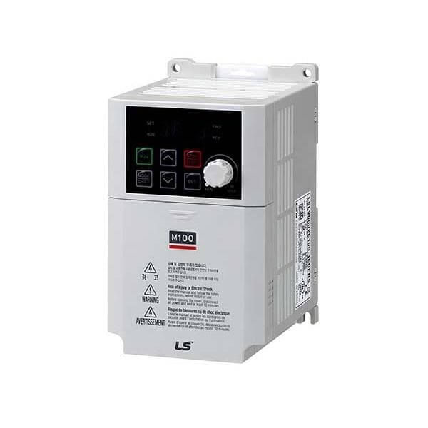 اینورتر تک فاز به سه فاز LS سری M100 توان 0.75KW فیلتردار