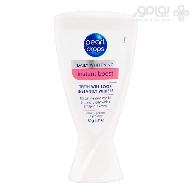 خمیر دندان سفید کننده روزانه پرل دراپس مدل INSTANT BOOST حجم 50 میل