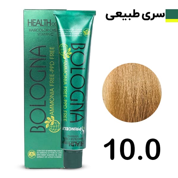 رنگ مو بلونیا روشن طبیعی 10 بدون امونیاک ۱۰۰ میل