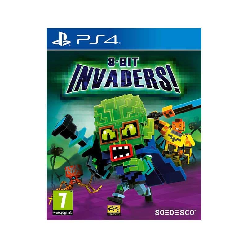 بازی 8bit Invaders R2 برای PS4