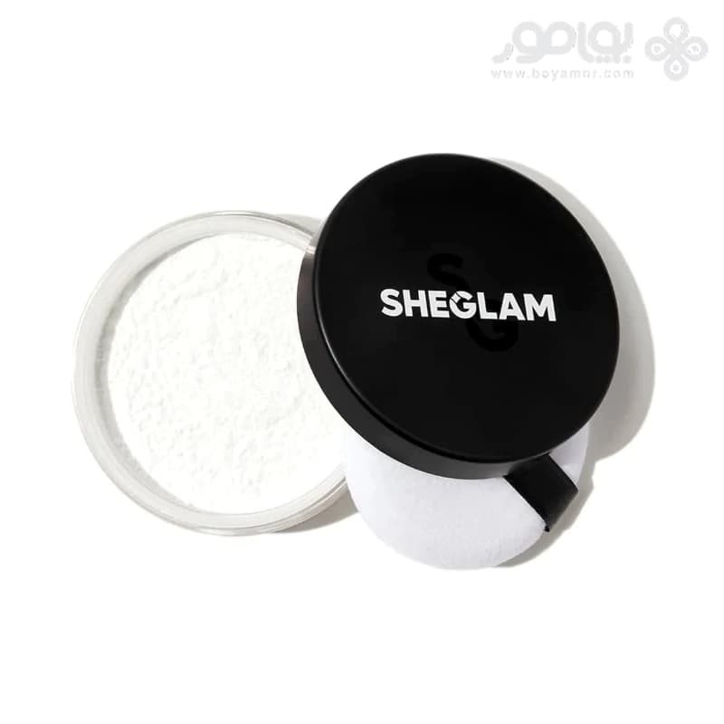 پودر بیک بی رنگ شیگلم مدل BAKED GLOW SETTING POWDER وزن 5.5 گرم