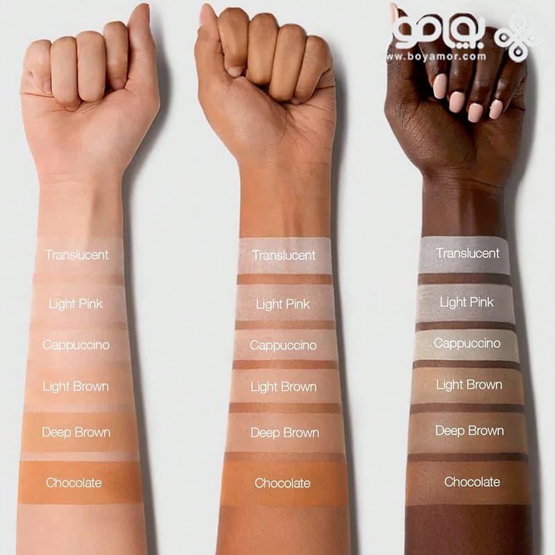 پودر بیک بی رنگ شیگلم مدل BAKED GLOW SETTING POWDER وزن 5.5 گرم — تصویر ۵