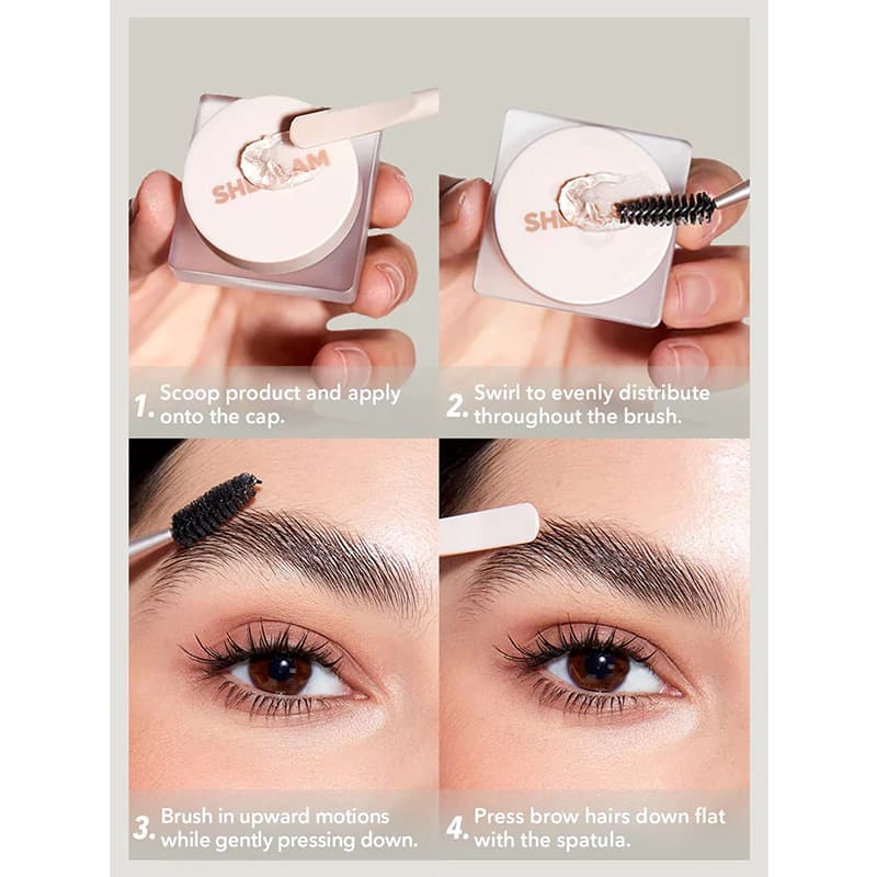 صابون ابرو شیگلم مدل SET ME UP BROW HOLD وزن 5 گرم — تصویر ۲