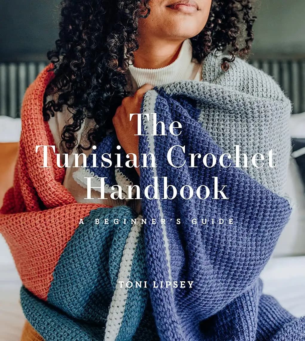 کتاب راهنمای قلاب‌بافی تونسی (The Tunisian Crochet Handbook) نسخه انگلیسی PDF | تونی لیپسی