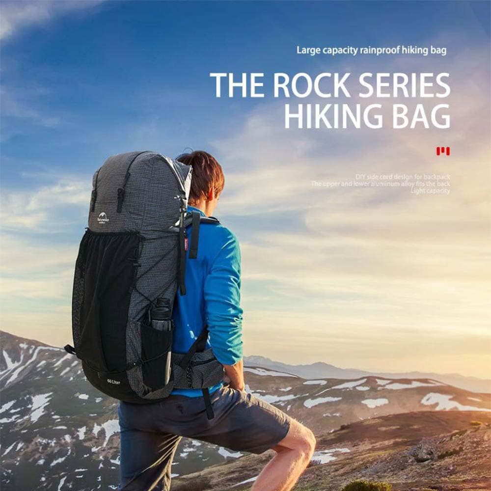 کوله پشتی Naturehike 60L + 5L نیچرهایک — تصویر ۲