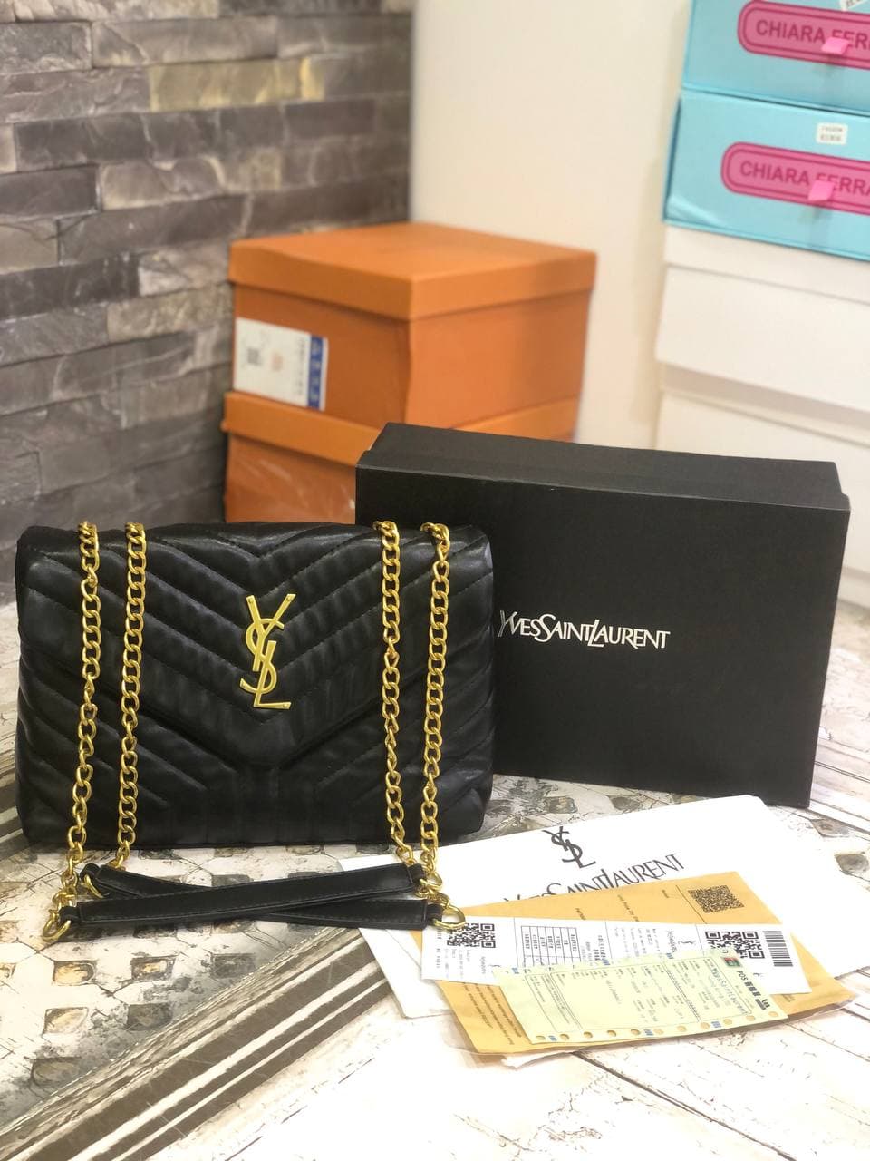 کیف وارداتی برند ysl فول پک / ysl full pack