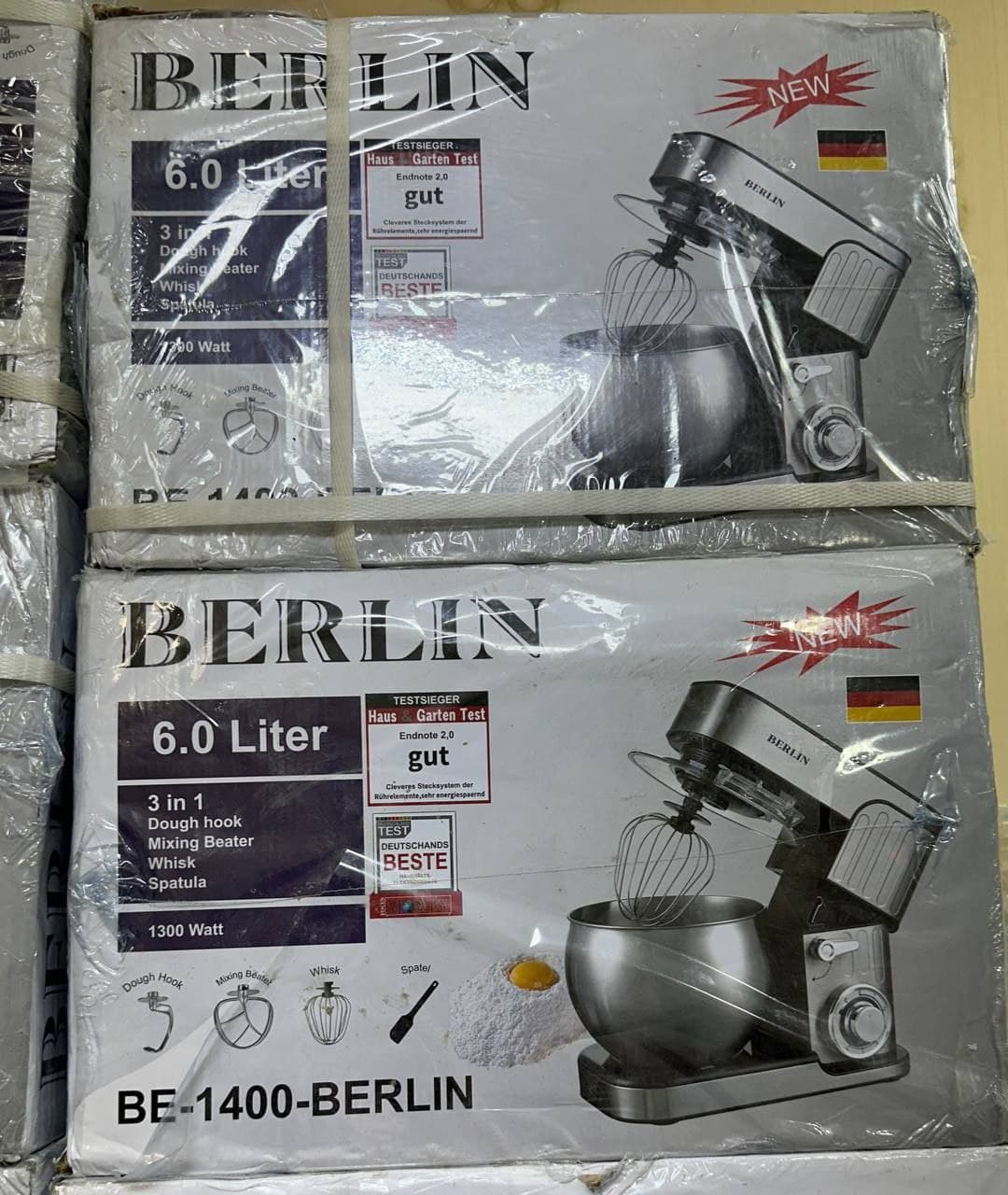 همزن 6 لیتر برلین مدل 1400 آلمان / BERLIN BE-1400 GERMANY — تصویر ۲